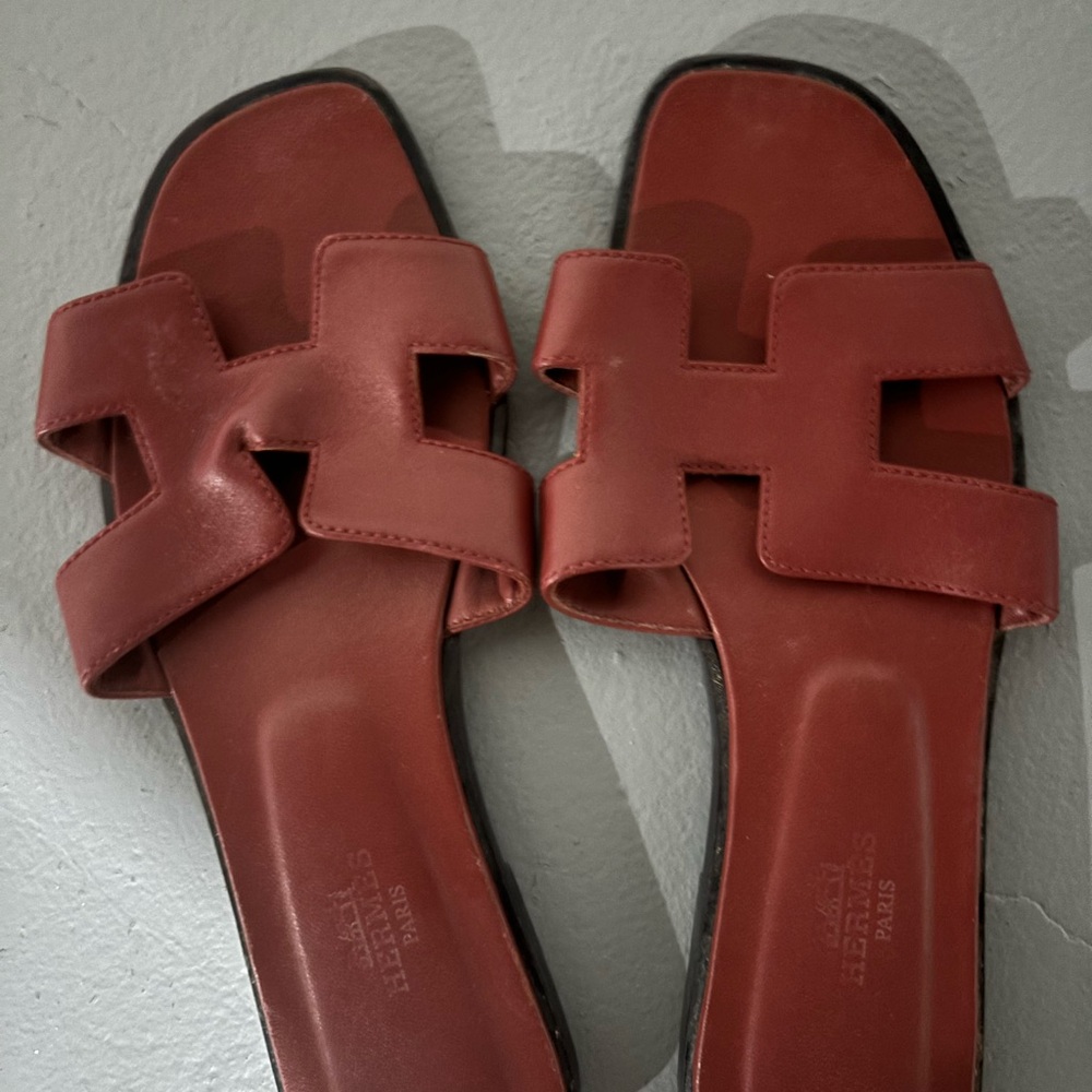 Women’s Hermes sandals size 36.